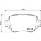 Pagid Brakes Vw Golf 15/Golf Sportwagen 15/Gti 15/Pas Brake Pad Set-D, 355021291 355021291 - alternate 4